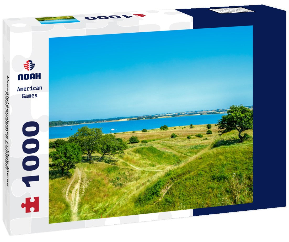 Noah Jigsaw Puzzle Beautiful Landscape in Mols Bjerge Near Knebel in Denmark 1000 pieces