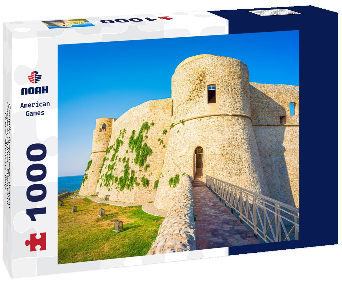 Noah Jigsaw Puzzle Castello Aragonese, Aragon Castle in Ortona, Trabocchi Coast, Abruzzo, Italy 1000 pieces