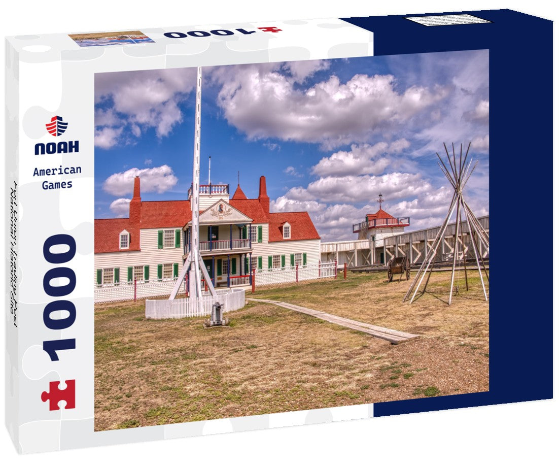 Noah Jigsaw Puzzle Fort Union Trading Post National Historic Site 1000 pieces