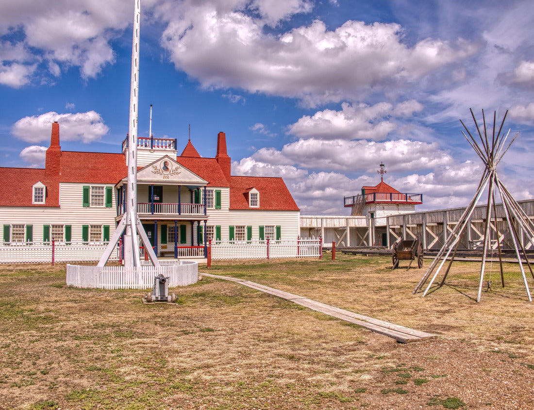 Noah Jigsaw Puzzle Fort Union Trading Post National Historic Site 1000 pieces