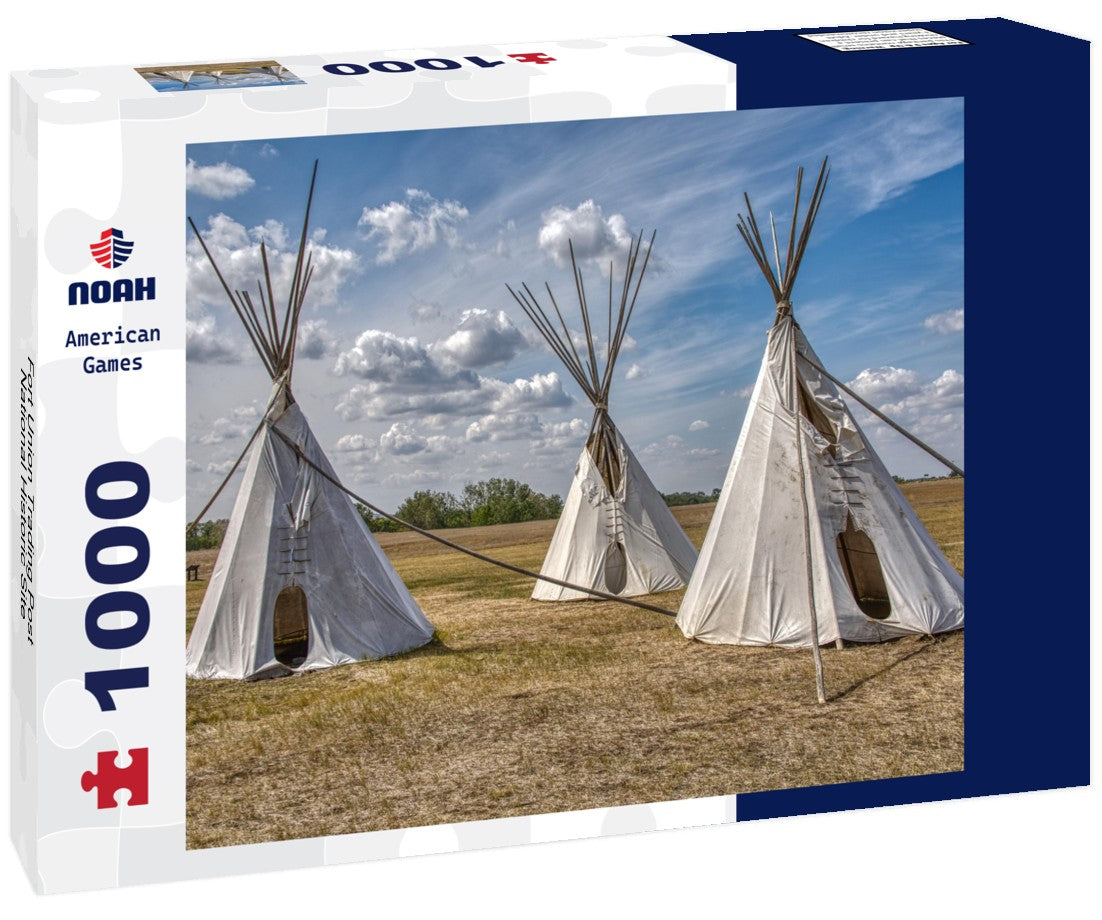 Noah Jigsaw Puzzle Fort Union Trading Post National Historic Site 1000 pieces