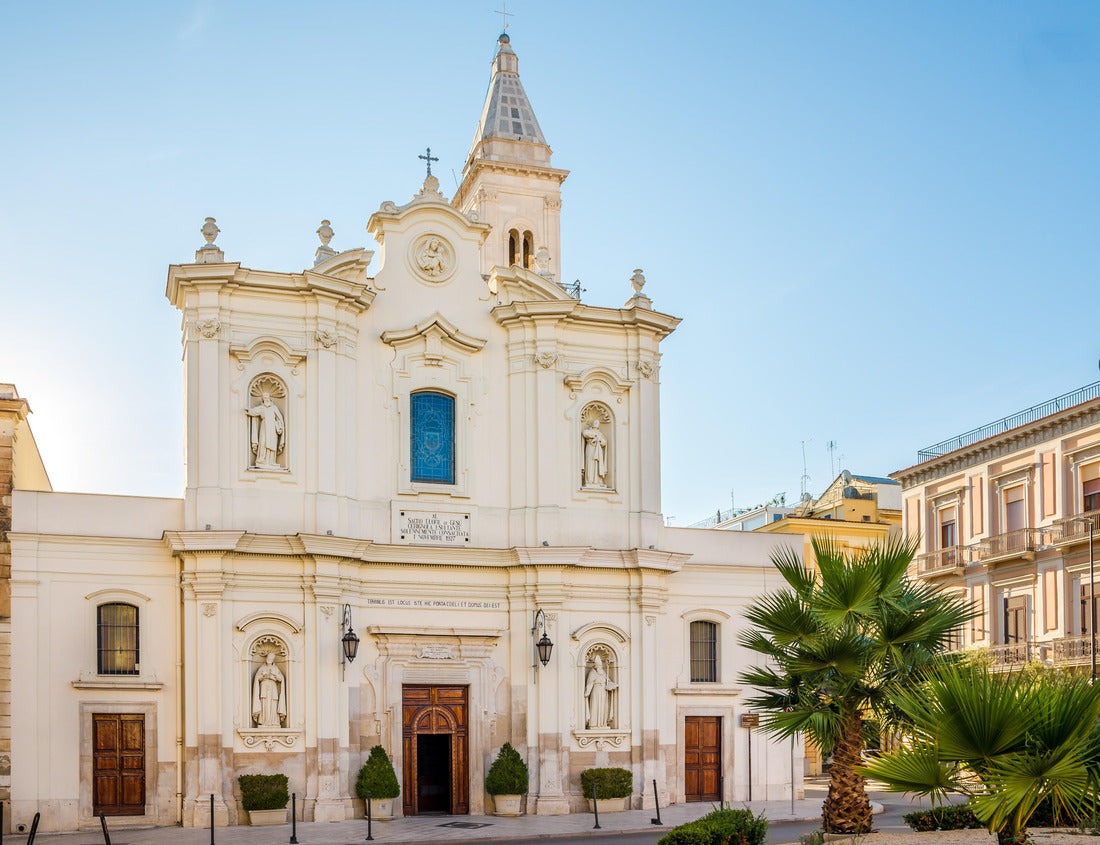 Noah Jigsaw Puzzle Church of Madonna sel Carmine in the streets of Cerignola, Italy 1000 pieces