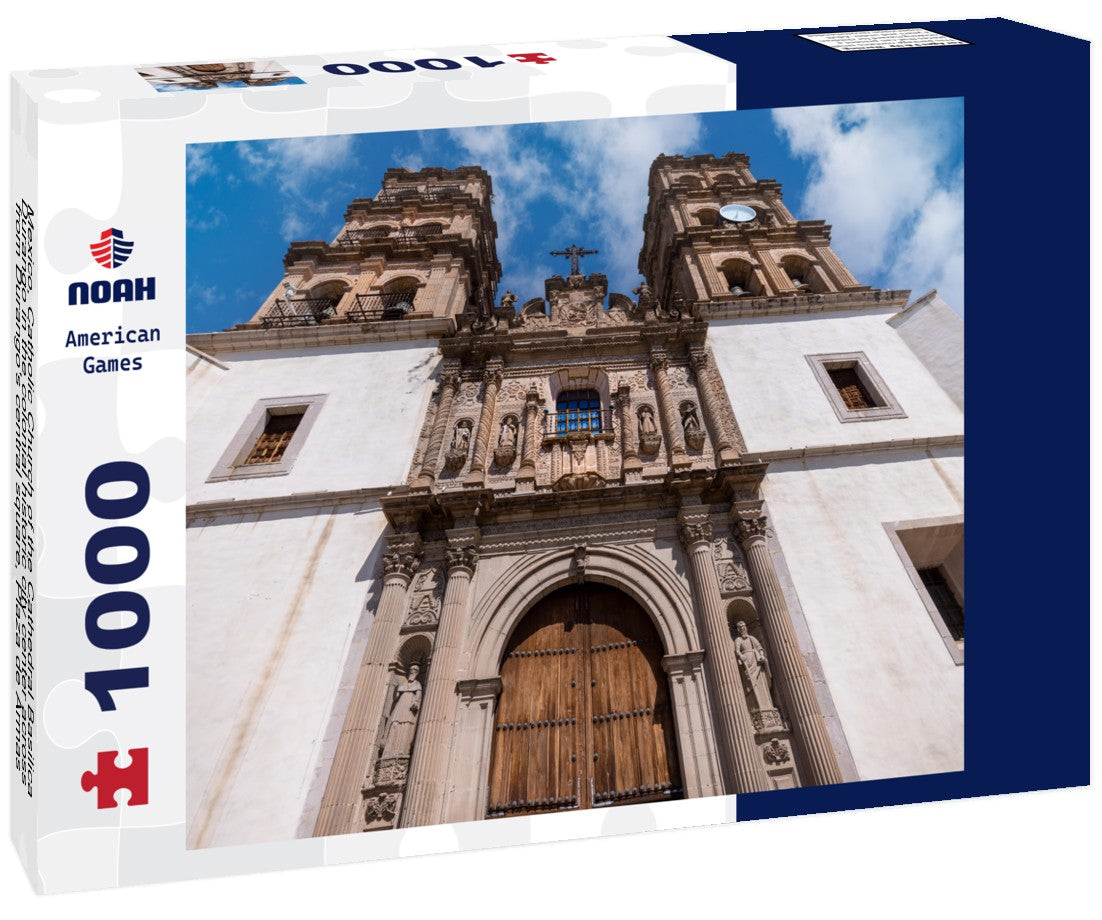 Noah Jigsaw Puzzle Mexico, Catholic Church of the Cathedral Basilica Durango in the colonial historic city center across from Durango's central square, Plaza de Armas 1000 pieces