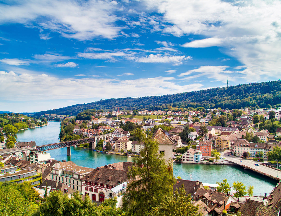 Noah Jigsaw Puzzle A view of Schaffhausen, Switzerland 1000 pieces