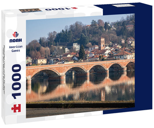 Noah Jigsaw Puzzle Beautiful view of the Po River near San Mauro Torinese 1000 pieces