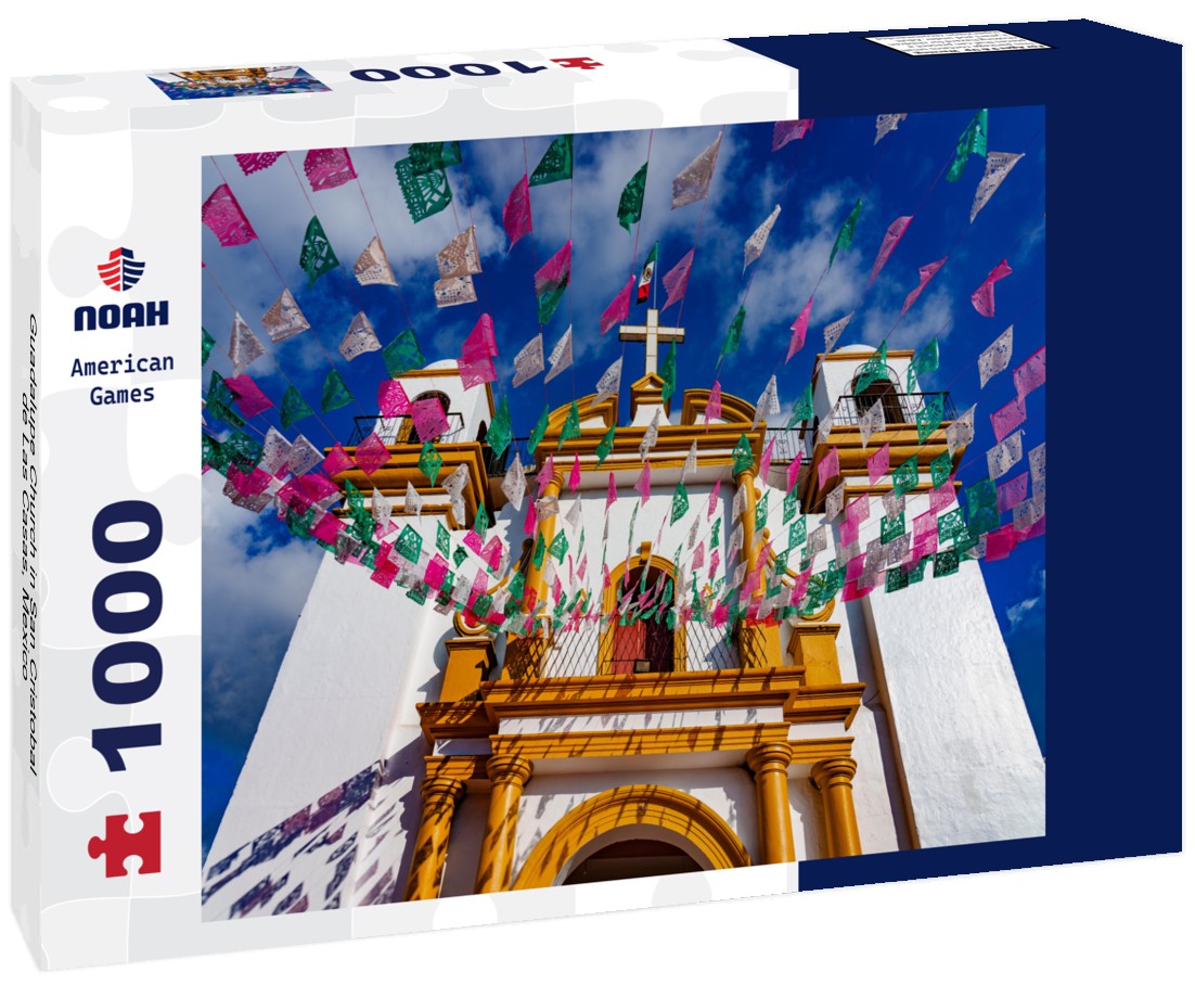 Noah Jigsaw Puzzle Guadalupe Church in San Cristobal de Las Casas, Mexico 1000 pieces