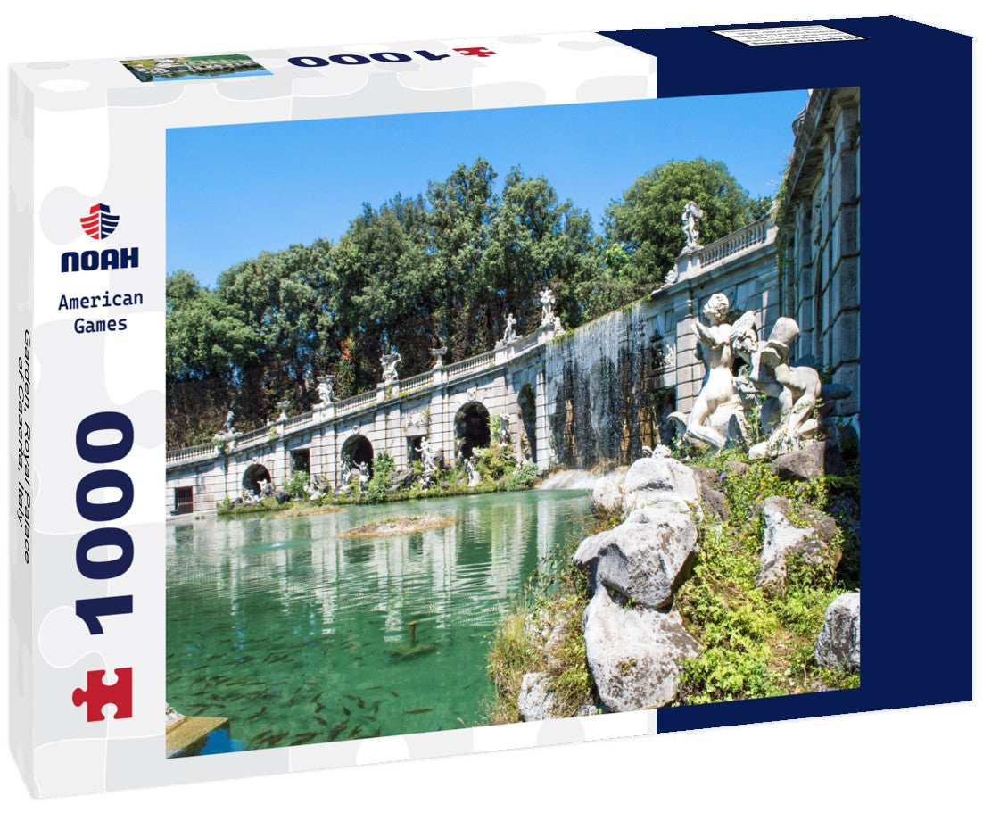 Noah Jigsaw Puzzle Garden, Royal Palace of Caserta, Italy 1000 pieces