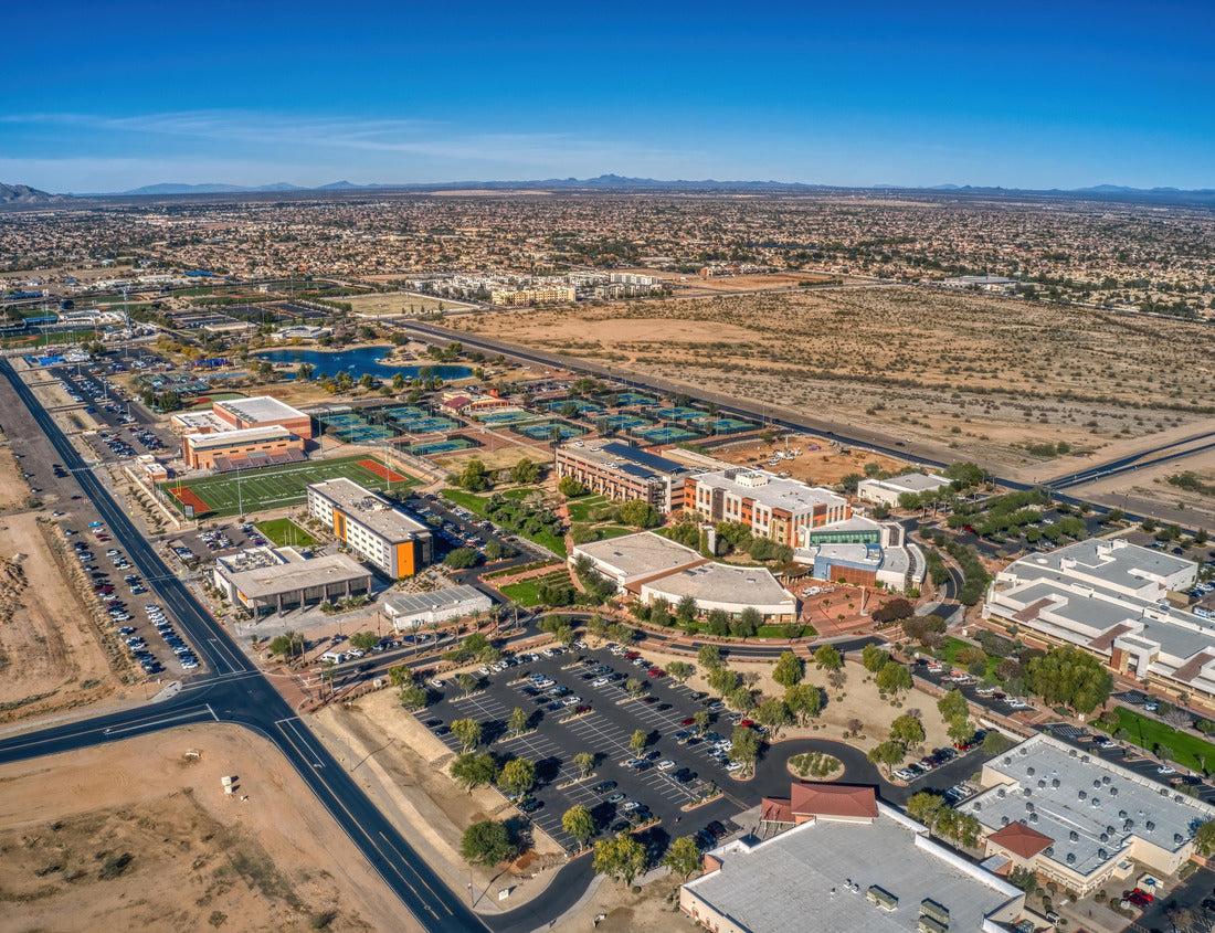 Noah Jigsaw Puzzle Aerial View of the Phoenix Suburb of Chandler, Arizona 1000 pieces