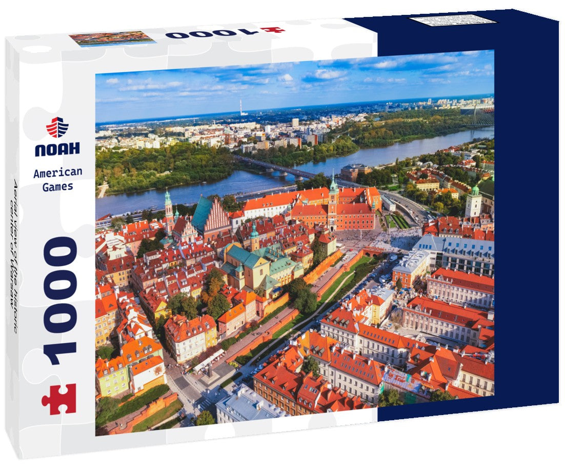 Noah Jigsaw Puzzle Aerial view of the historic center of Warsaw 1000 pieces