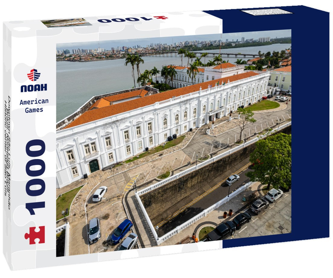 Noah Jigsaw Puzzle Downtown São Luís, Maranhão, Brazil. Northeast Brazil. Historic center of Sao Luís, Maranhão 1000 pieces