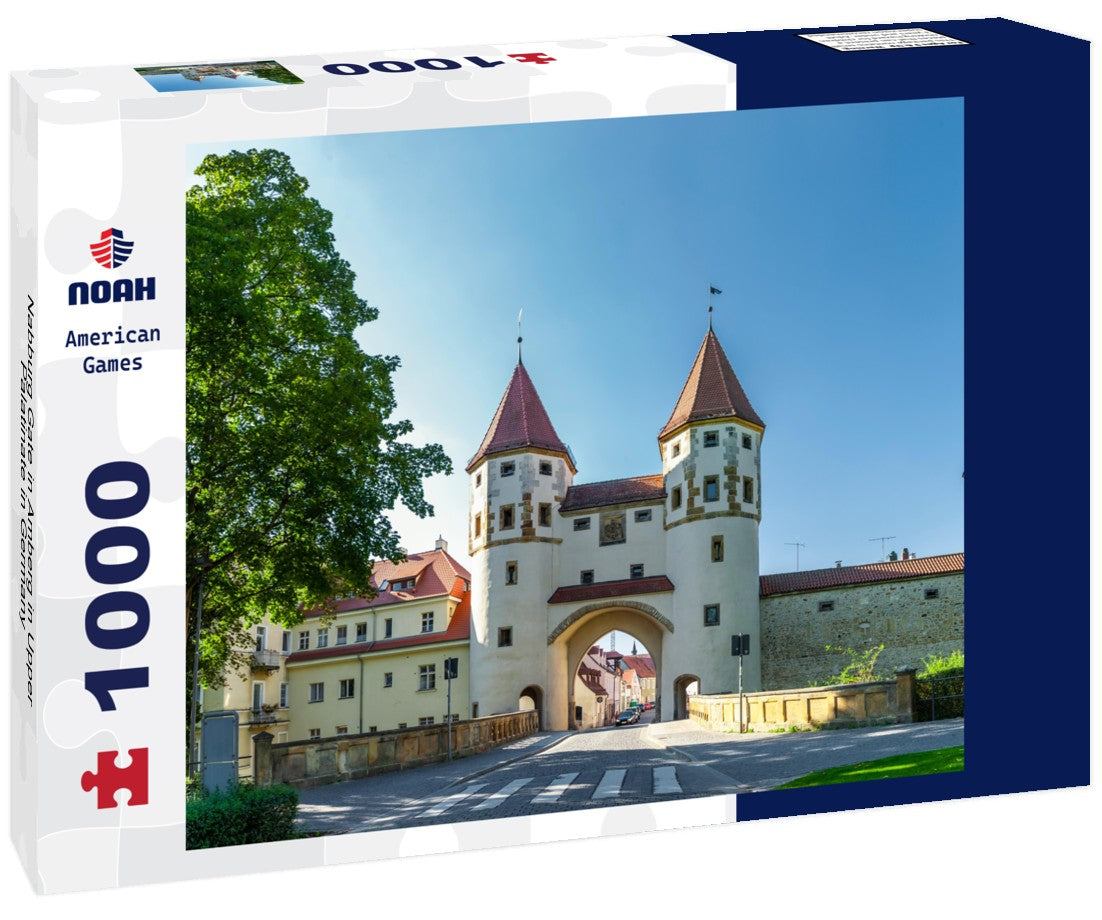 Noah Jigsaw Puzzle Nabburg Gate in Amberg in Upper Palatinate in Germany 1000 pieces