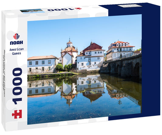 Noah Jigsaw Puzzle Beach view of the old town of Chaves, Portugal 1000 pieces