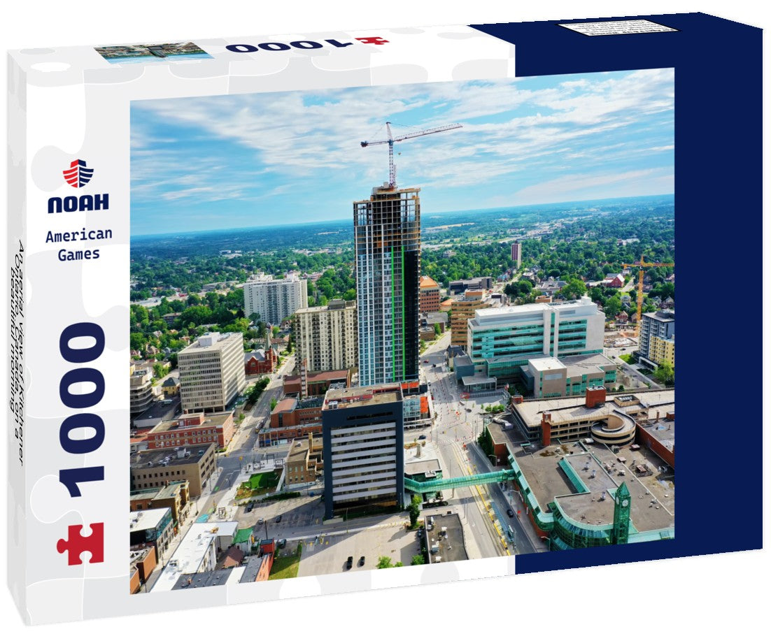 Noah Jigsaw Puzzle An aerial view of Kitchener, Ontario, Canada, on a beautiful morning 1000 pieces