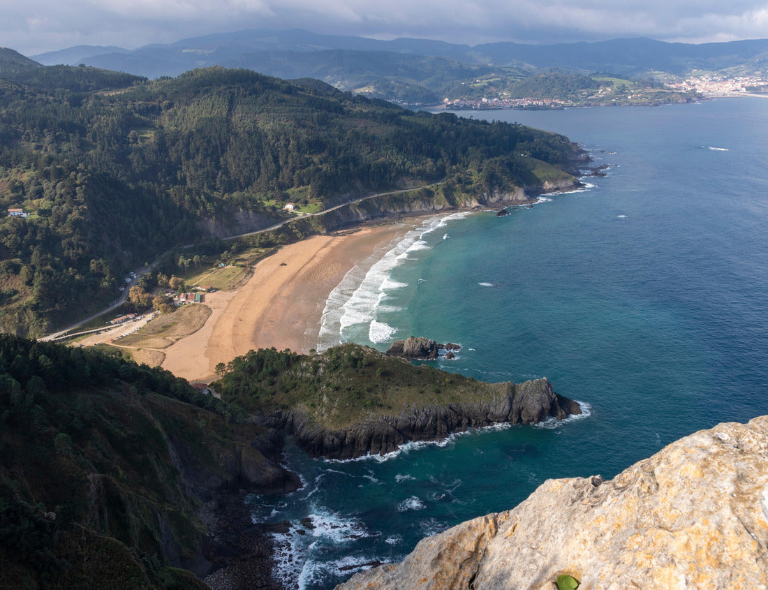 Noah Jigsaw Puzzle laga beach in the urdaibai biosphere reserve from a nearby mountain 1000 pieces