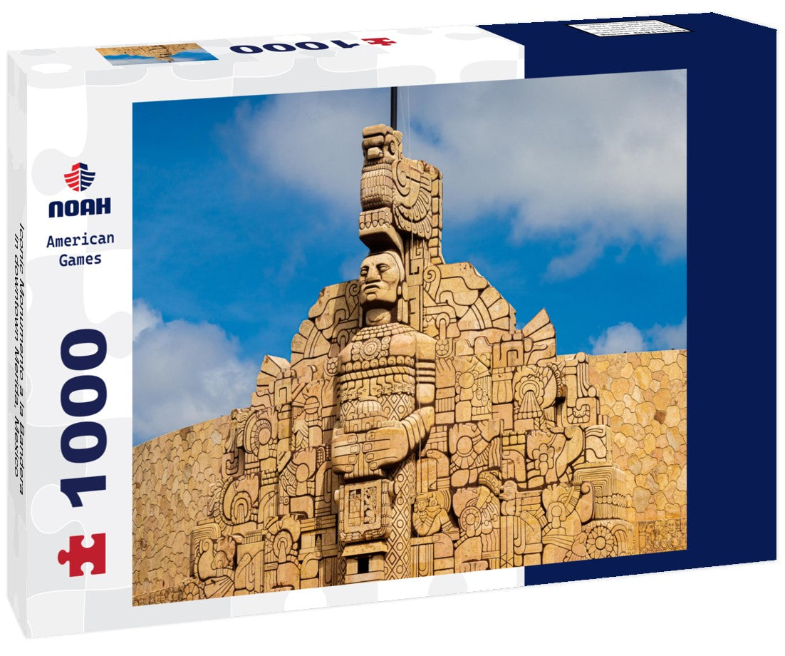 Noah Jigsaw Puzzle Iconic Monumento a la Bandera, in downtown Merida, Mexico 1000 pieces
