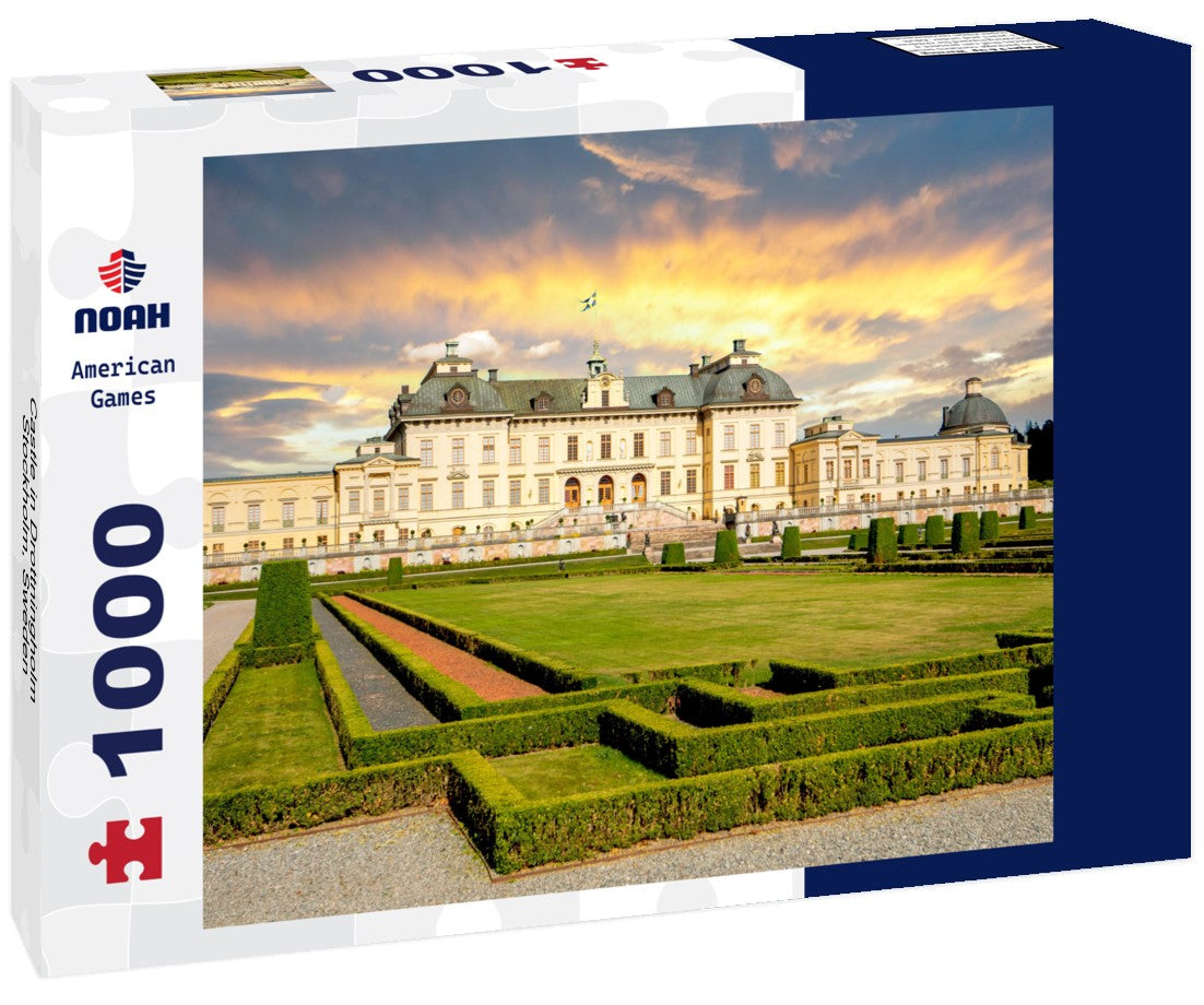 Noah Jigsaw Puzzle Castle in Drottningholm, Stockholm, Sweden 1000 pieces