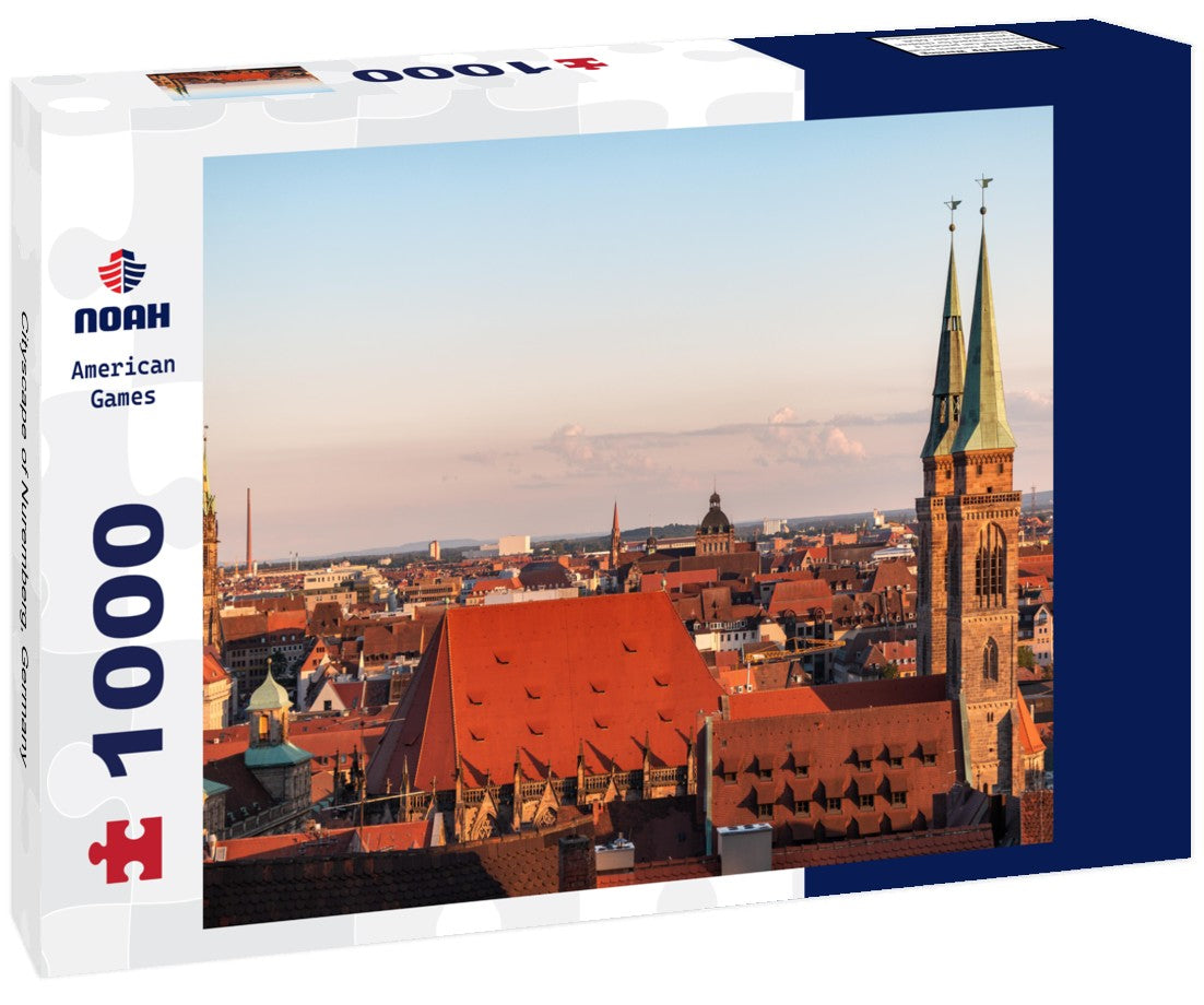 Noah Jigsaw Puzzle Cityscape of Nuremberg, Germany 1000 pieces