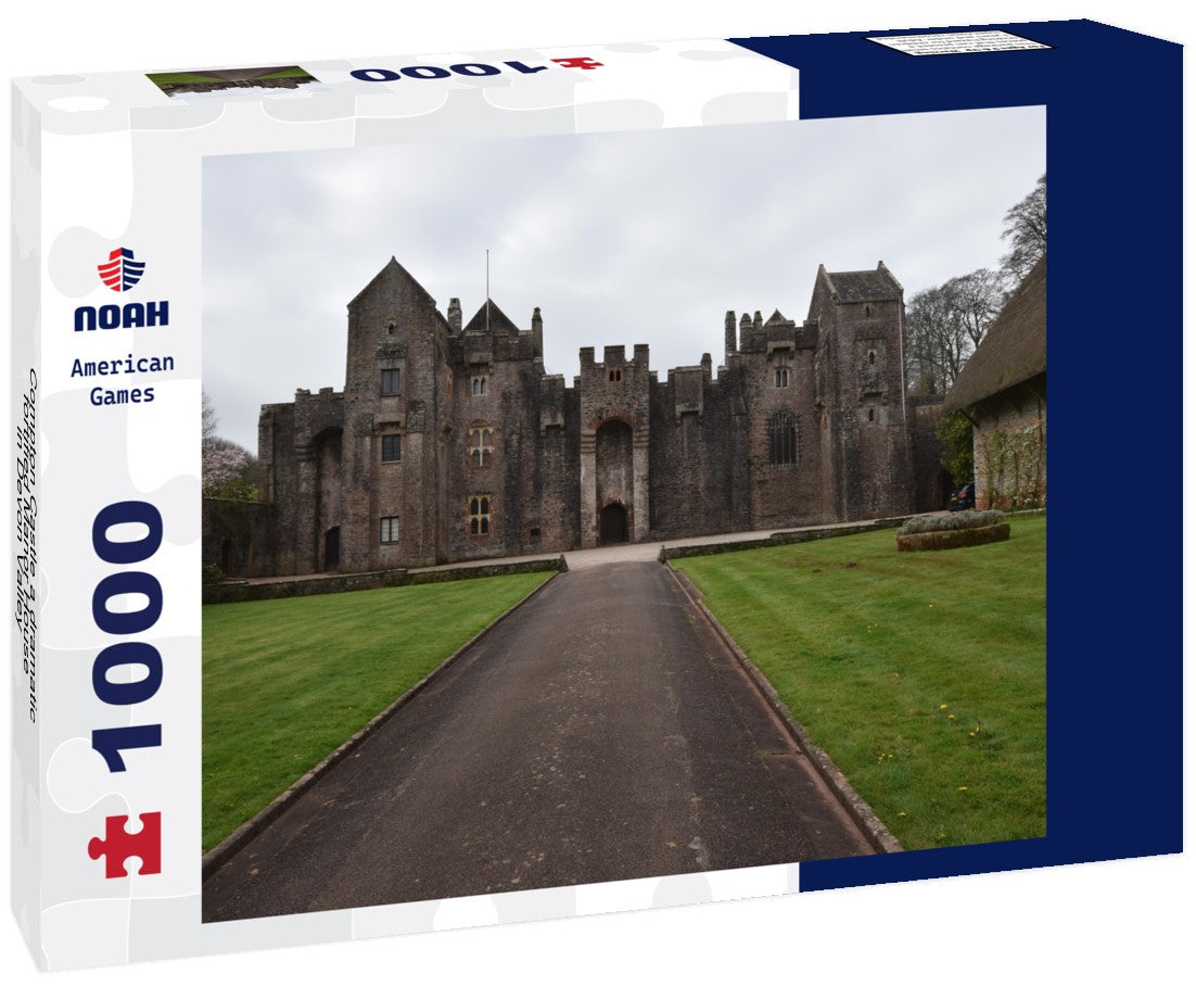Noah Jigsaw Puzzle Compton Castle a dramatic fortified Manor House in Devon Valley 1000 pieces