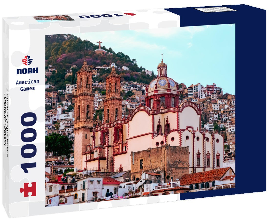 Noah Jigsaw Puzzle Church of Santa Prisca, Taxco de Alarcon, Guerrero, Mexico 1000 pieces
