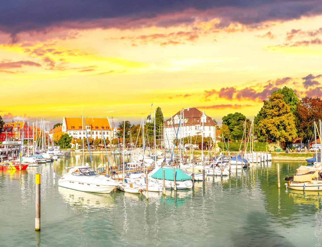 Noah Jigsaw Puzzle Marina Lindau on Lake Constance, Bavaria, Germany 1000 pieces