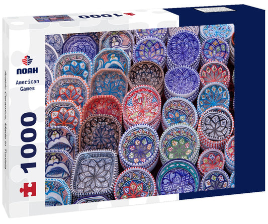 Noah Jigsaw Puzzle Arabic Ceramics, Made in Tunisia 1000 pieces