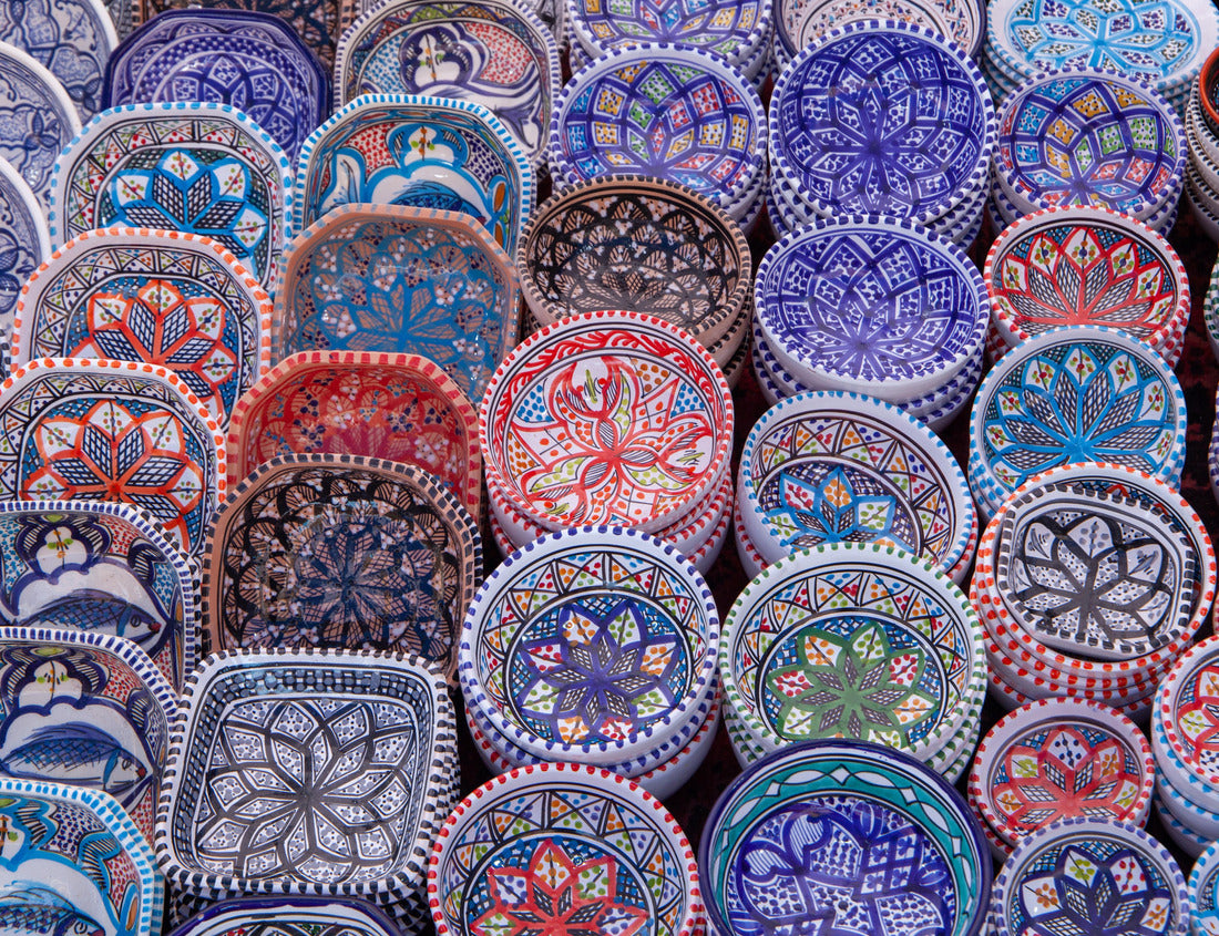 Noah Jigsaw Puzzle Arabic Ceramics, Made in Tunisia 1000 pieces