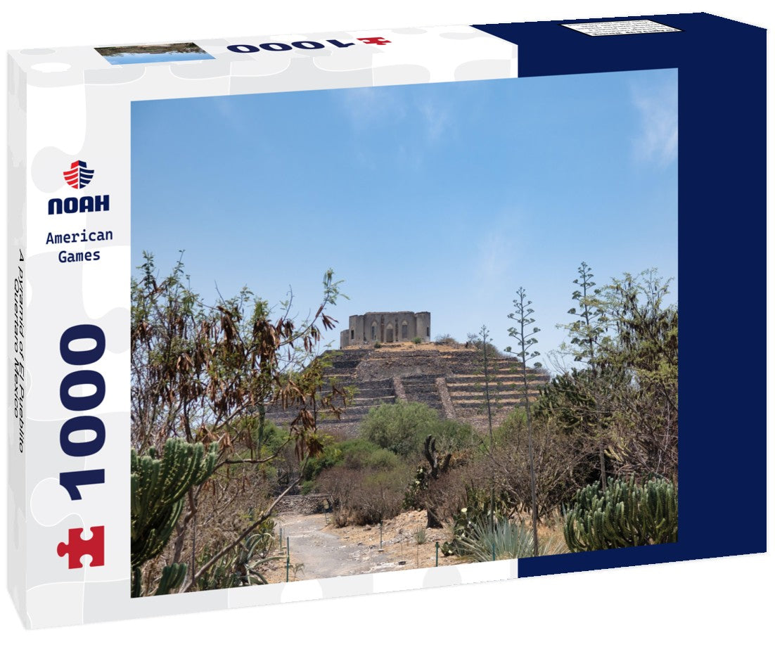 Noah Jigsaw Puzzle A pyramid of El Pueblito Quertaro Mexico 1000 pieces