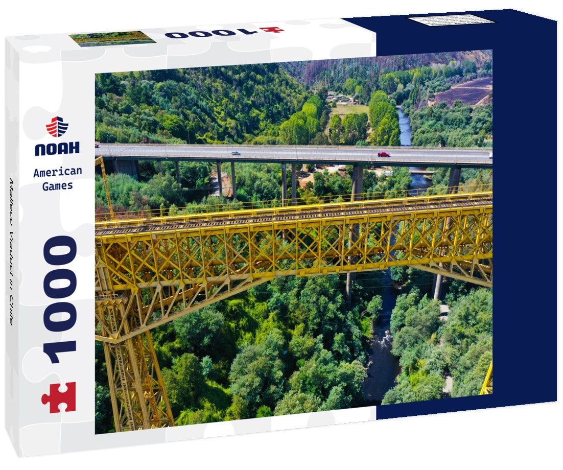 Noah Jigsaw Puzzle Malleco Viaduct in Chile 1000 pieces