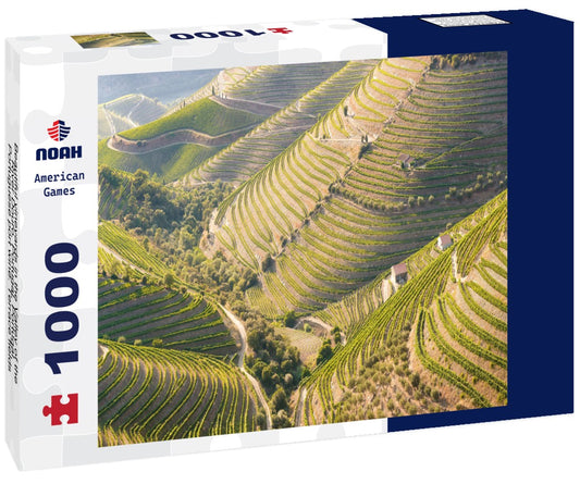 Noah Jigsaw Puzzle Beautiful vineyards in the Valley of the River Douro, Portugal, Portugal. Portuguese port wine. Terrace fields 1000 pieces