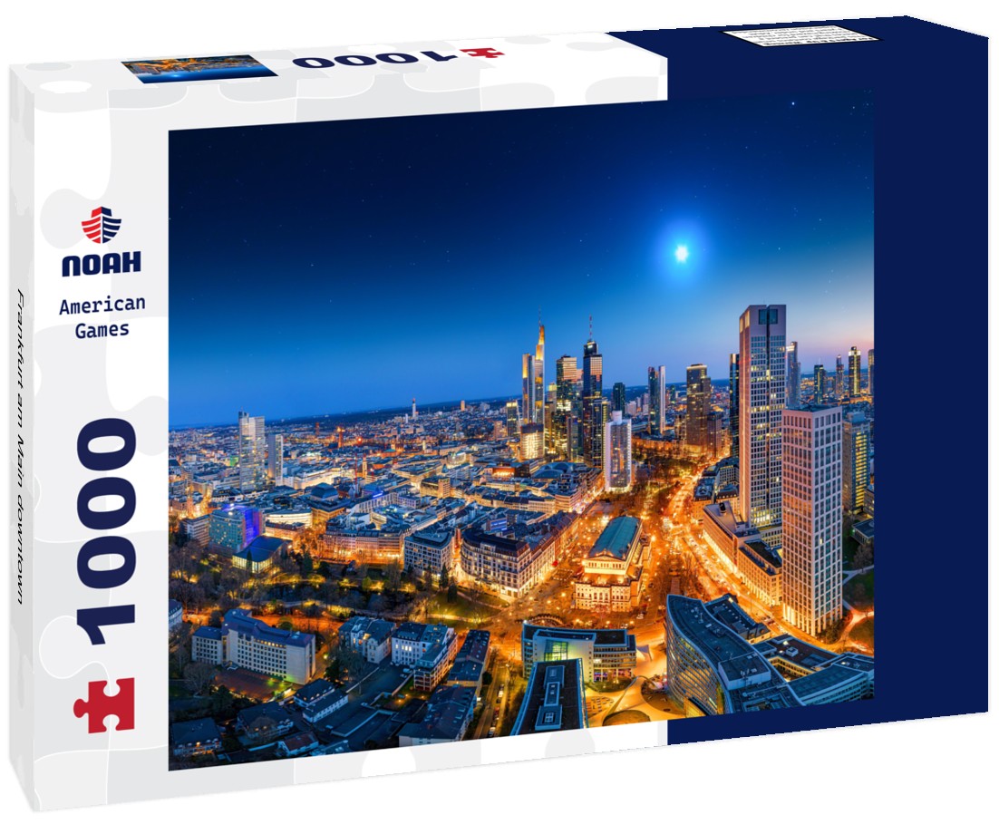 Noah Jigsaw Puzzle Frankfurt am Main downtown 1000 pieces