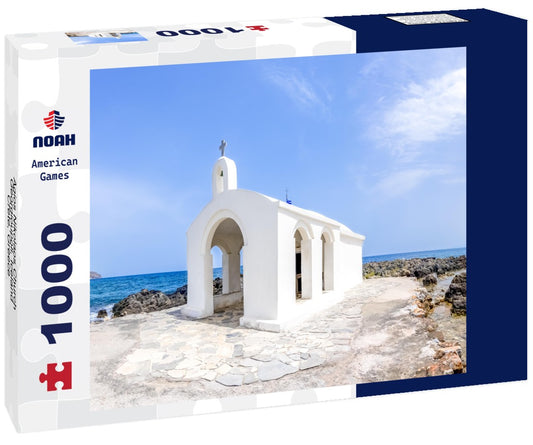 Noah Jigsaw Puzzle Agios Nikolaos Church, Georgioupoli, Iceland Crete, Greece 1000 pieces