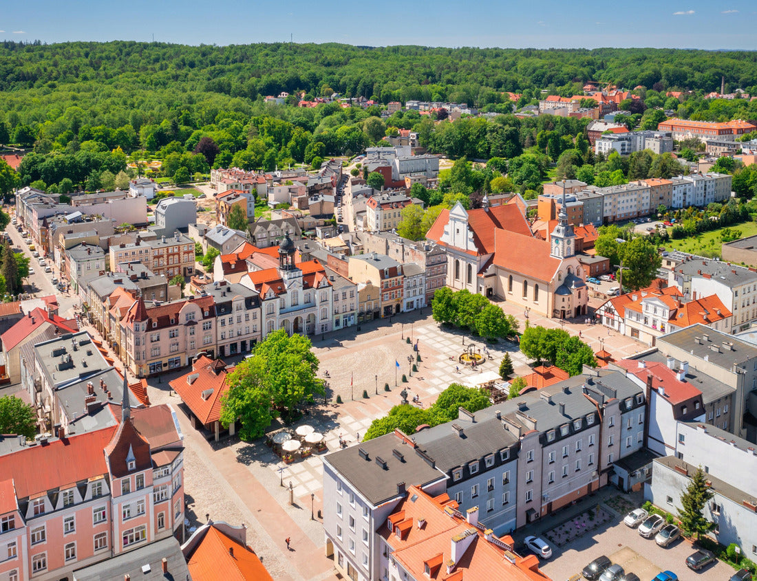 Noah Jigsaw Puzzle Beautiful architecture of the old town in Wejherowo in summer, Poland 1000 pieces