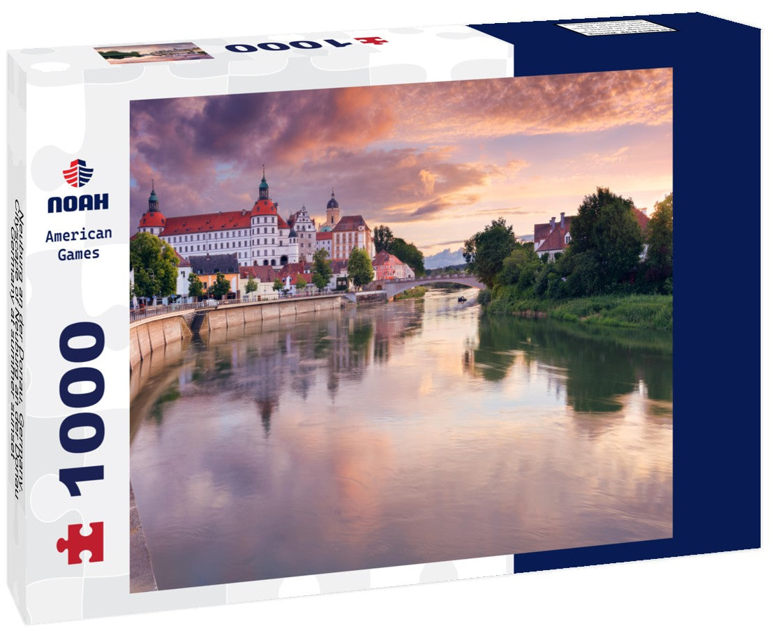 Noah Jigsaw Puzzle Neuburg an der Donau, Germany. Cityscape of Neuburg an der Donau, Germany at summer sunset 1000 pieces