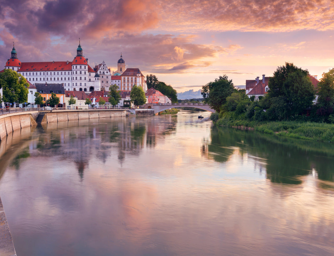 Noah Jigsaw Puzzle Neuburg an der Donau, Germany. Cityscape of Neuburg an der Donau, Germany at summer sunset 1000 pieces