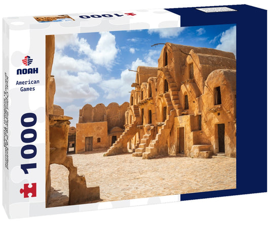 Noah Jigsaw Puzzle Ksar Ouled Soltane is a fortified granary located in the Tataouine in southern Tunisia 1000 pieces