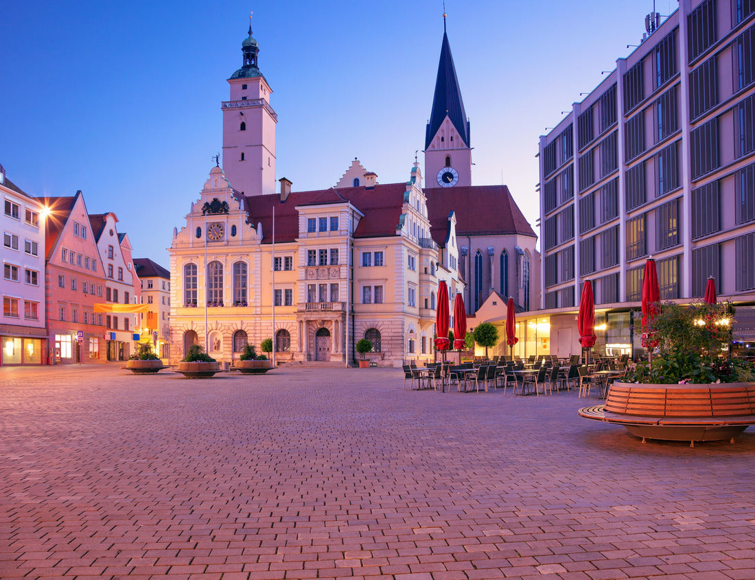 Noah Jigsaw Puzzle Ingolstadt, Germany. Cityscape of downtown Ingolstadt, Germany with town hall at sunrise 1000 pieces