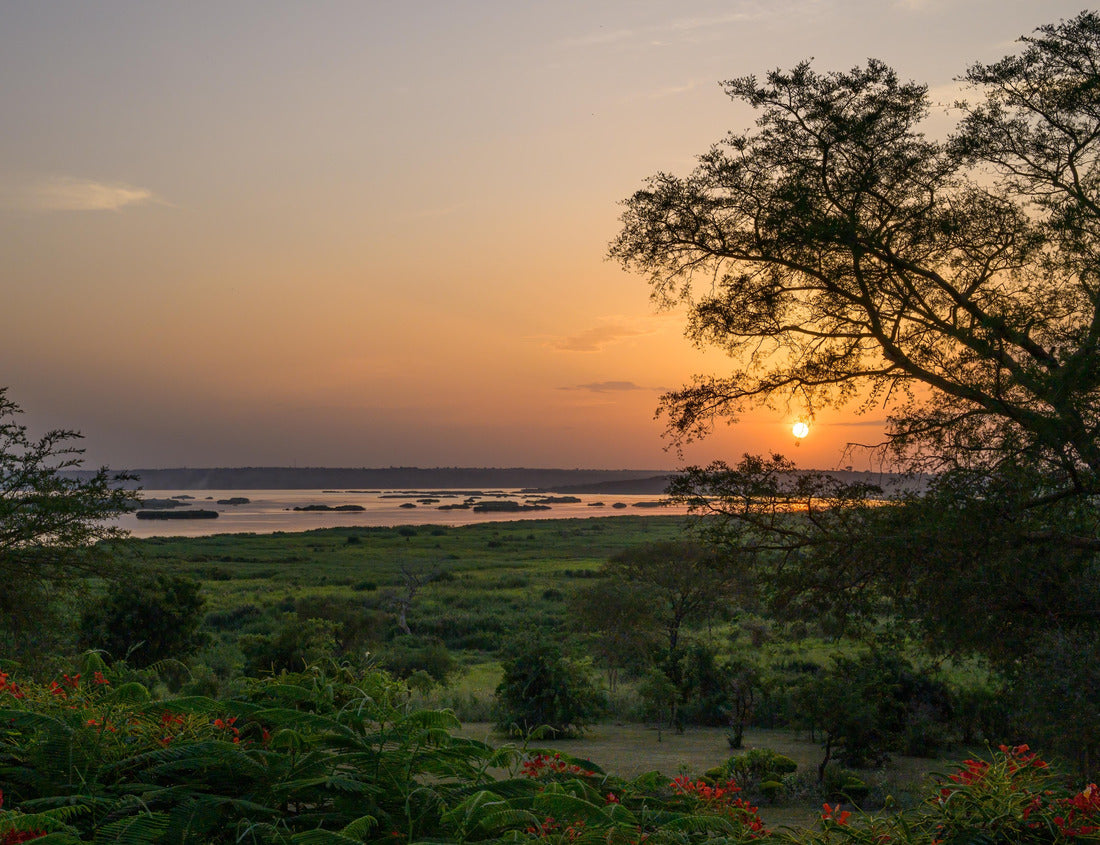 Noah Jigsaw Puzzle Epic sunrise over savannah in Murchinson Falls National Park Uganda 1000 pieces