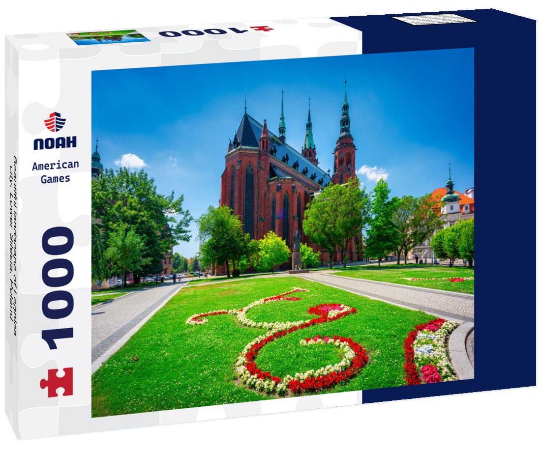 Noah Jigsaw Puzzle Beautiful landscape of Legnica city, Lower Silesia, Poland 1000 pieces
