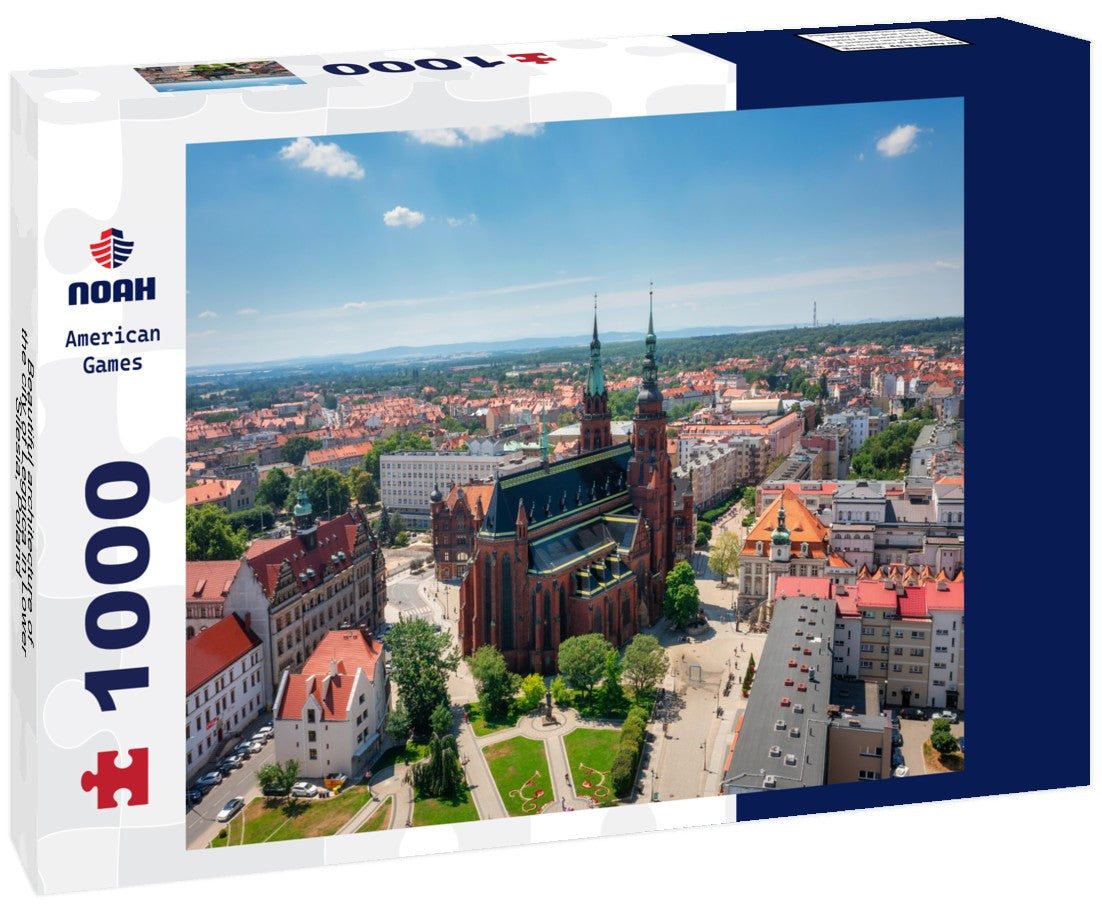Noah Jigsaw Puzzle Beautiful architecture of the city of Legnica in Lower Silesia, Poland 1000 pieces