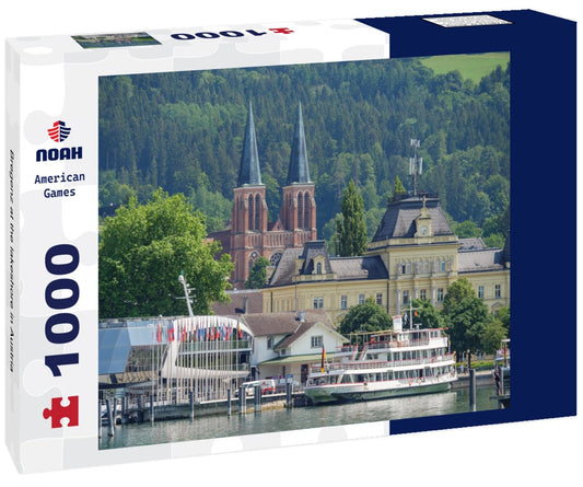 Noah Jigsaw Puzzle Bregenz at the lakeshore in Austria 1000 pieces