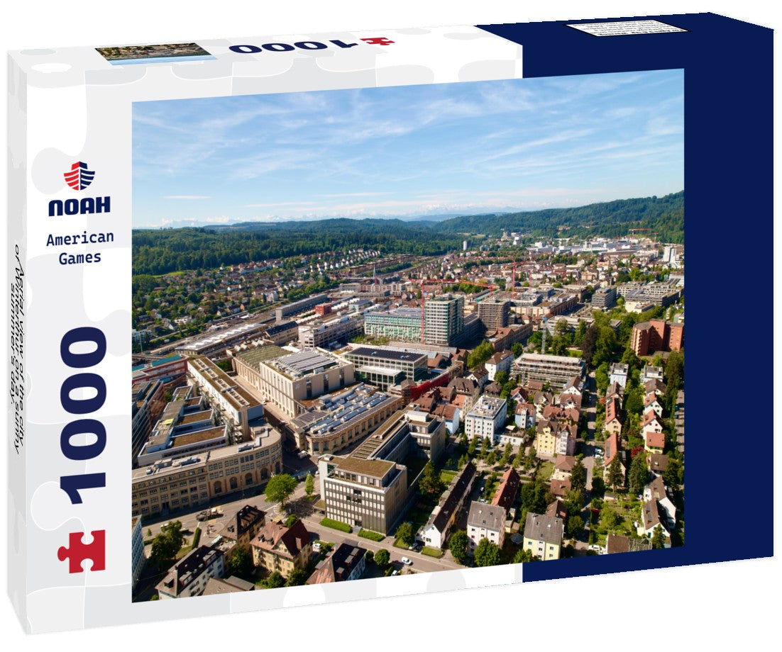 Noah Jigsaw Puzzle Aerial view of the city of Winterthur on a sunny summer's day. 1000 pieces