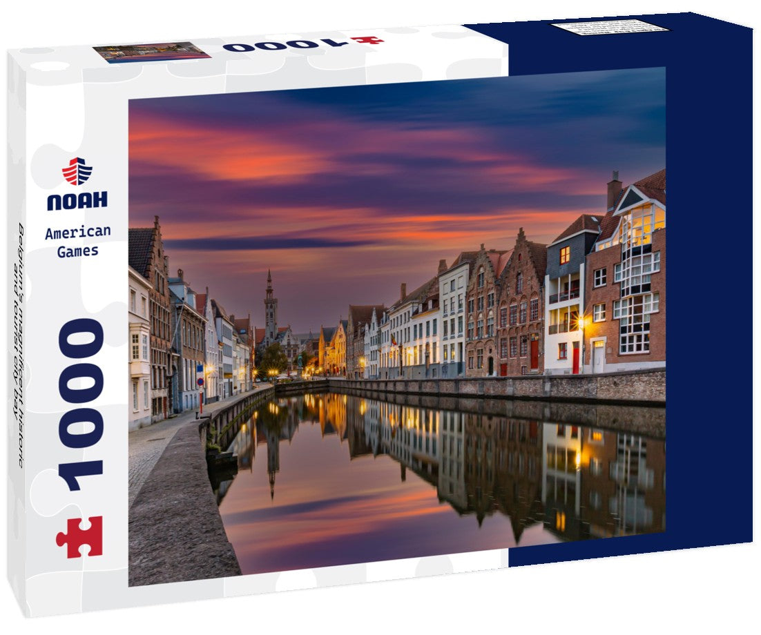 Noah Jigsaw Puzzle Belgium's magnificent historic and tourist city bay 1000 pieces