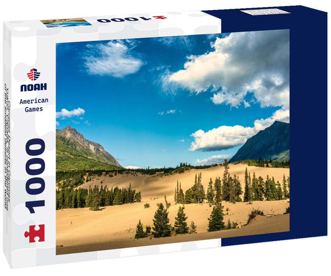 Noah Jigsaw Puzzle Carcross Desert in Carcross, Yukon, Canada, is considered one of the smallest deserts in the world 1000 pieces