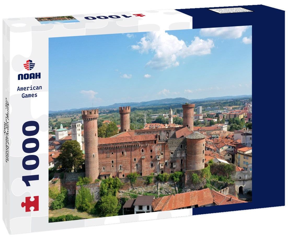Noah Jigsaw Puzzle Aerial view of Ivrea city, Turin, Piedmont, Italy 1000 pieces