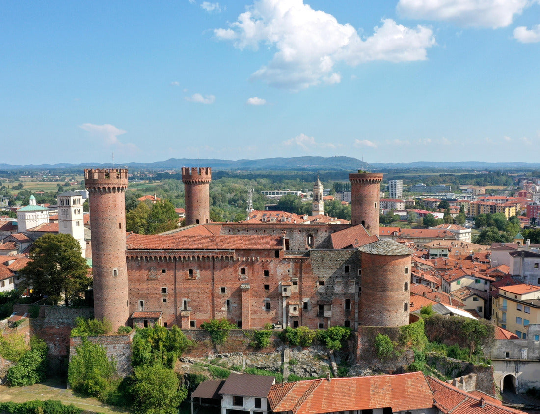 Noah Jigsaw Puzzle Aerial view of Ivrea city, Turin, Piedmont, Italy 1000 pieces