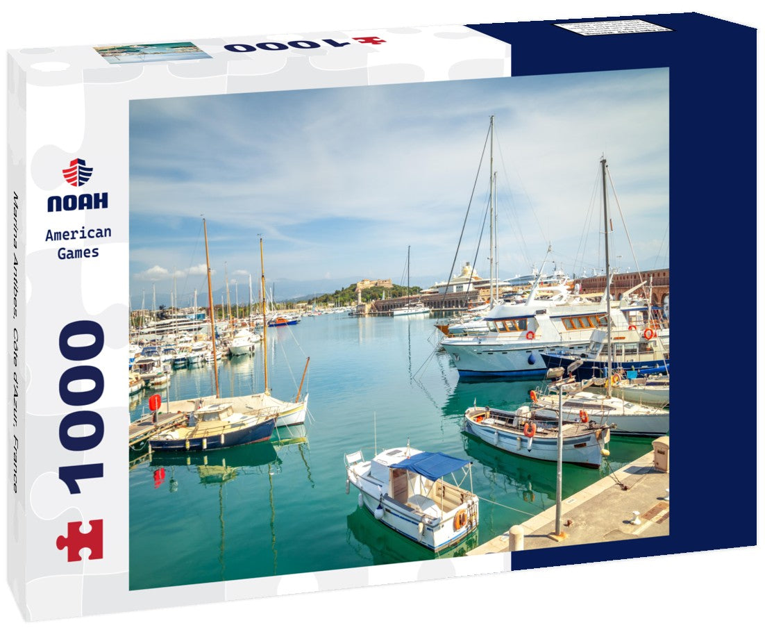 Noah Jigsaw Puzzle Marina Antibes, Côte d'Azur, France 1000 pieces