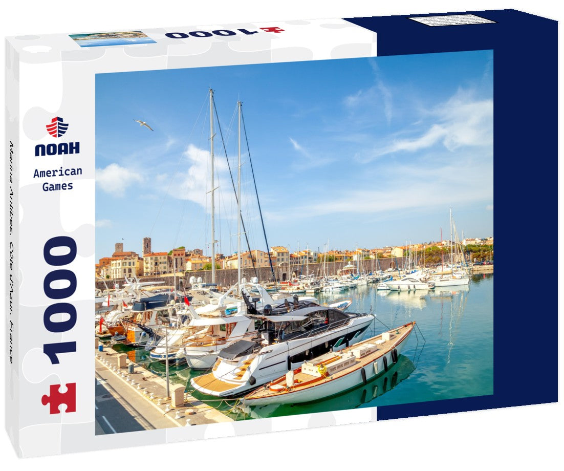 Noah Jigsaw Puzzle Marina Antibes, Côte d'Azur, France 1000 pieces