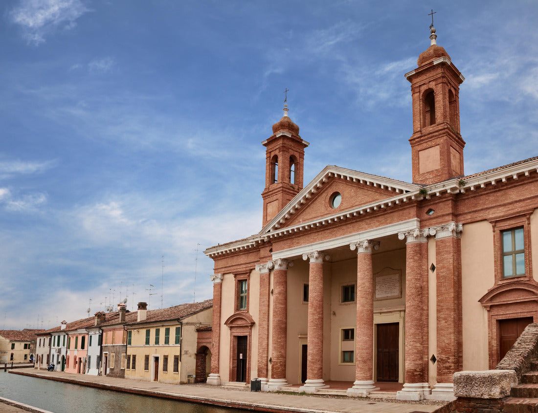 Noah Jigsaw Puzzle Comacchio, Ferrara, Emilia Romagna, Italy: the ancient hospital Ospedale degli Infermi with church in neoclassical architecture 1000 pieces