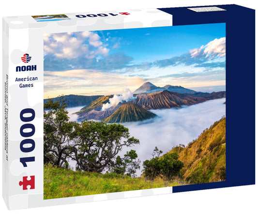 Noah Jigsaw Puzzle Bromo and Tengger caldera at sunrise, Java, Indonesia 1000 pieces