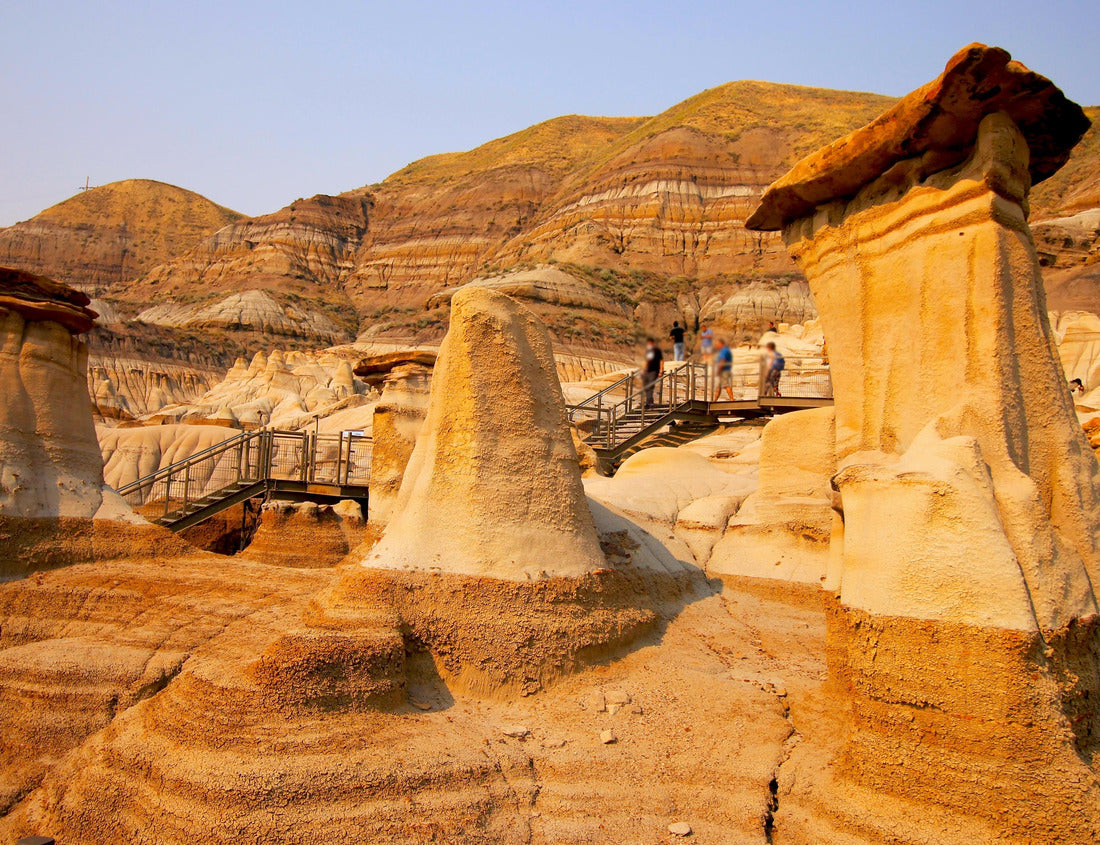 Noah Jigsaw Puzzle Badlands rock mountains of Drumheller, Alberta, Canada 1000 pieces